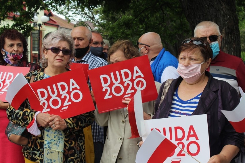 Andrzej Duda w Białej Podlaskiej. „Te wybory przesądzą, jaka będzie nasza Ojczyzna”. Zobacz zdjęcia