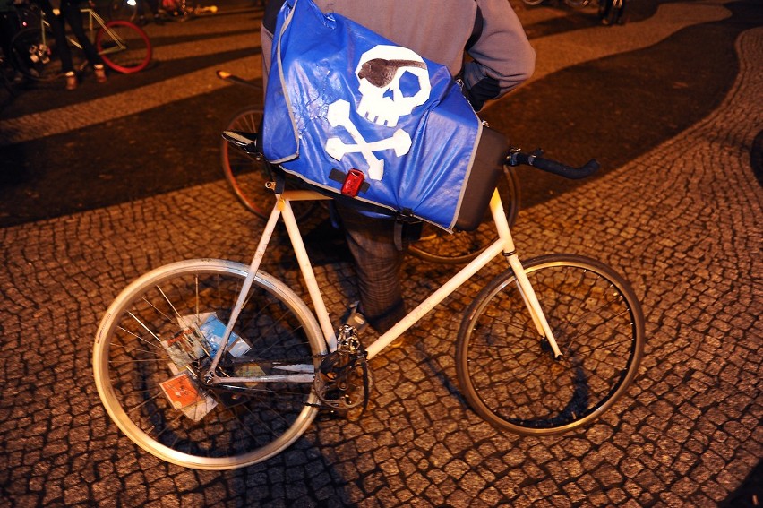 Przy ul. Św. Marcin stanął Ghost Bike