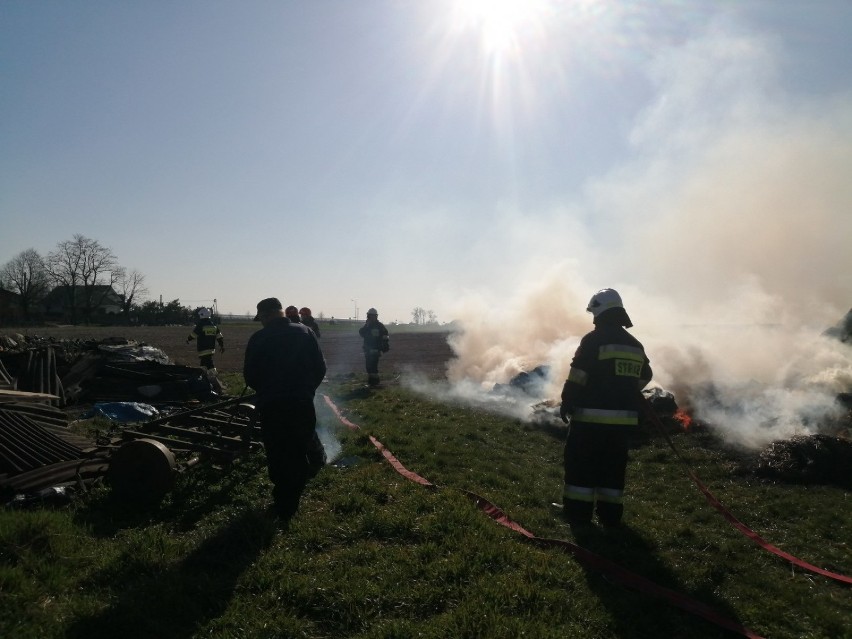 Pożar w Kościelnej Wsi