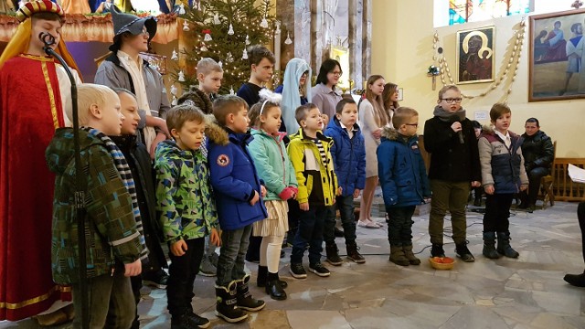 Jasełka w helskim kościele, styczeń 2017