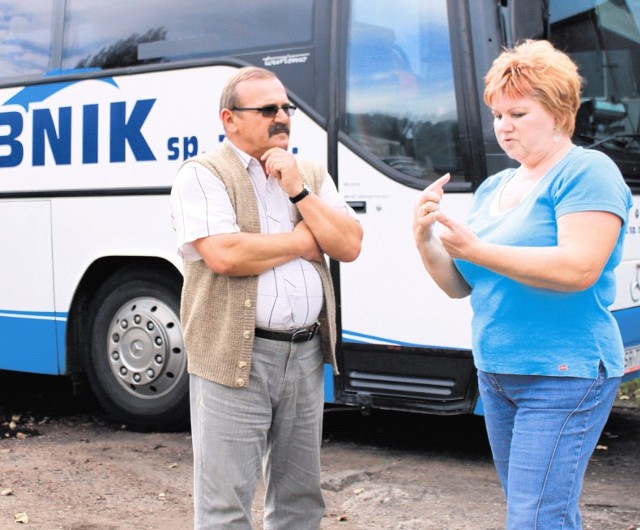 Maria Wietecha i Józef Marszałek boją się utraty pracy.