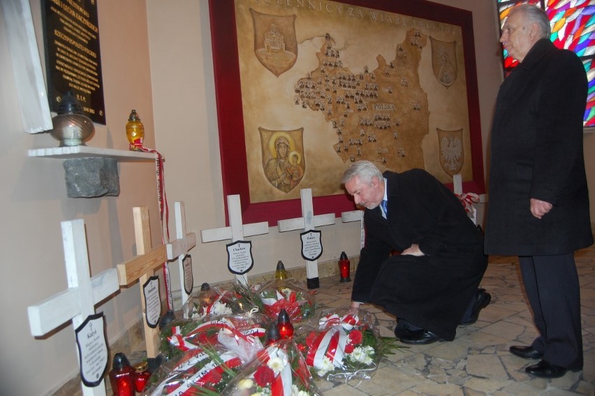 Trzecia rocznica katastrofy smoleńskiej - obchody w Wejherowie - FOTO