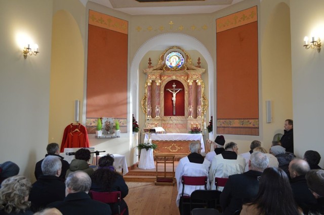 Kaplica świętej Barbary w kaliskim Szczypiornie oficjalnie odrestaurowana