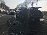 Uwaga kierowcy. Wypadek na krajowej 3 między Kołbuczynem a Gaworzycami. 