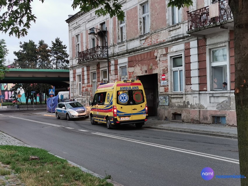 Atak nożem w centrum Włocławka