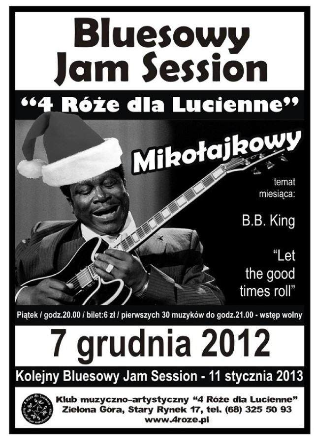 Mikołajkowy Bluesowy Jam Session.