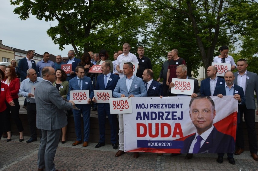 Samorządowcy i parlamentarzyści wyrazili swoje poparcie dla Andrzeja Dudy