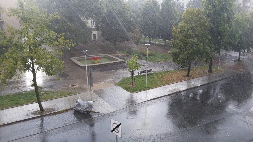 Burza nad Częstochową
