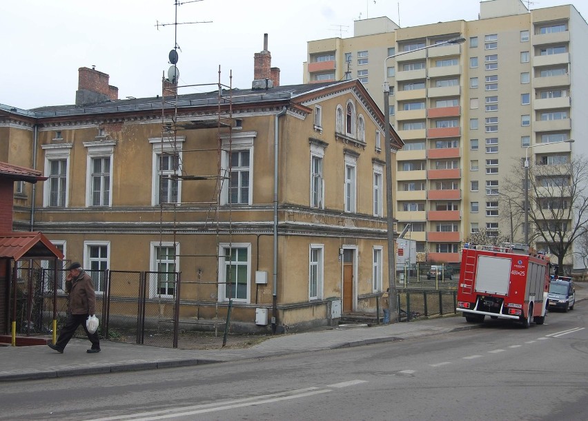 Pożar w budynku mieszkalnym przy ul. Żeromskiego