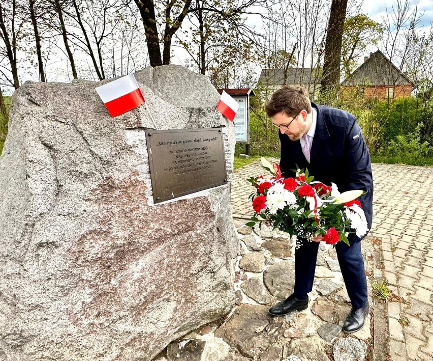Minister Andrzej Śliwka odwiedził Groszki w gminie Rybno