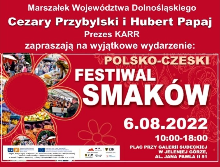KARR zaprasza na Polsko-Czeski Festiwal Smaków 6 sierpnia!
