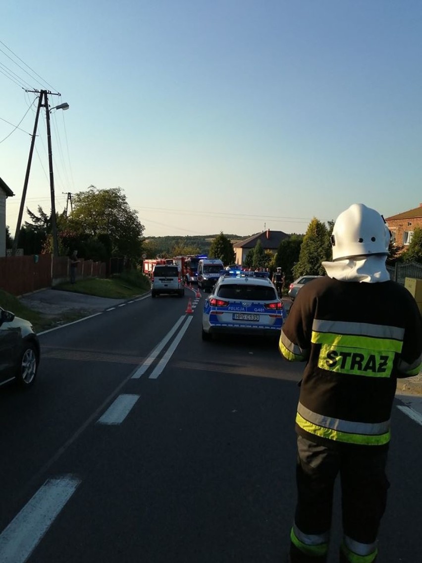 Wypadek w Niesułowicach. 29-latek wsiadł za kierownicę samochodu kompletnie pijany