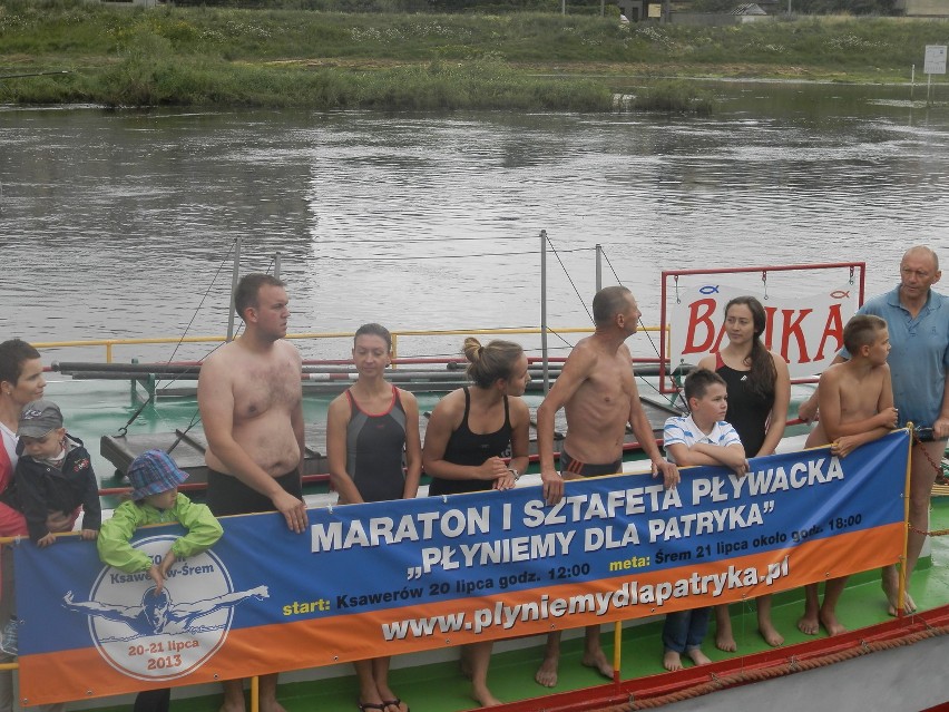 Roman Bartkowiak "płyniemy dla Patryka" 20 - 21.07 maraton i...