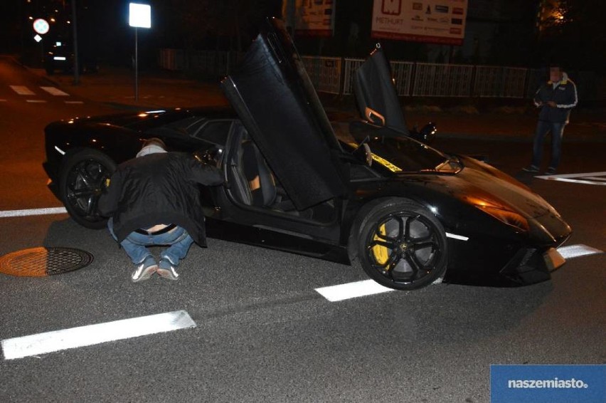 Porzucone Lamborghini. Kto zostawił super-samochód na ulicy?