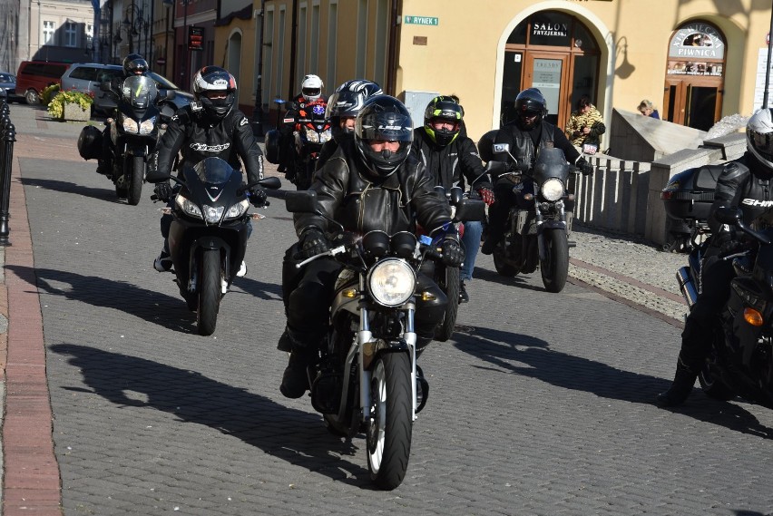Parada motocykli na Rynku w Żorach, 6 październik 2018