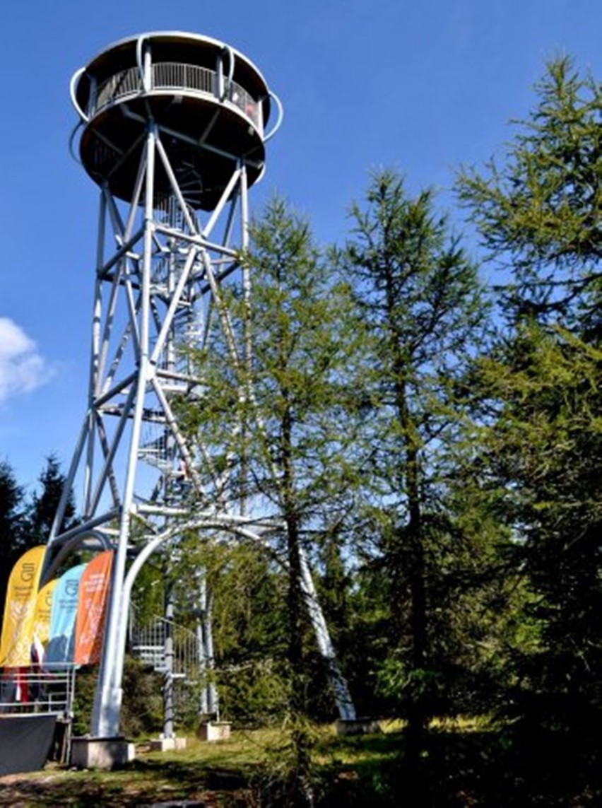 Wieża widokowa na Jagodnej oficjalnie otwarta