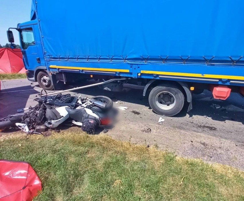 Śmiertelny wypadek na drodze Jerka - Lubiń