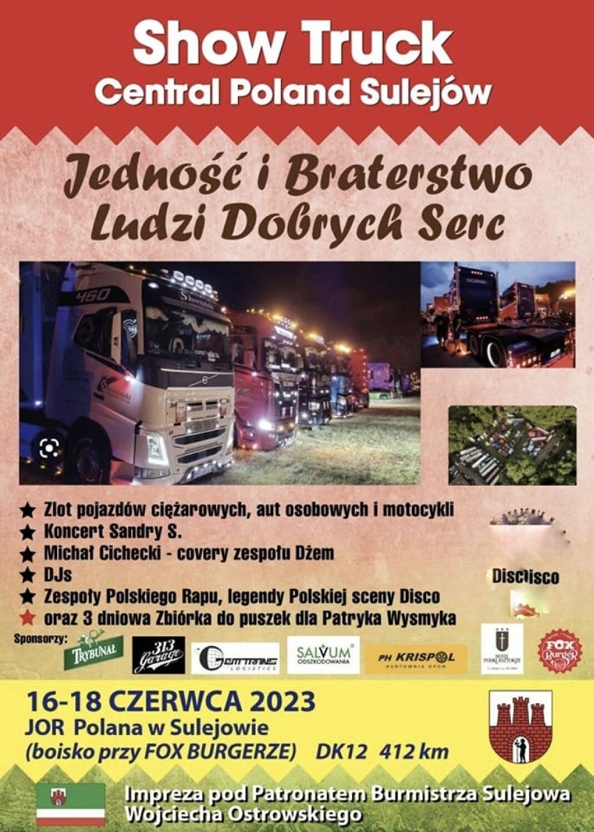 Show Truck odbędzie się w Sulejowie