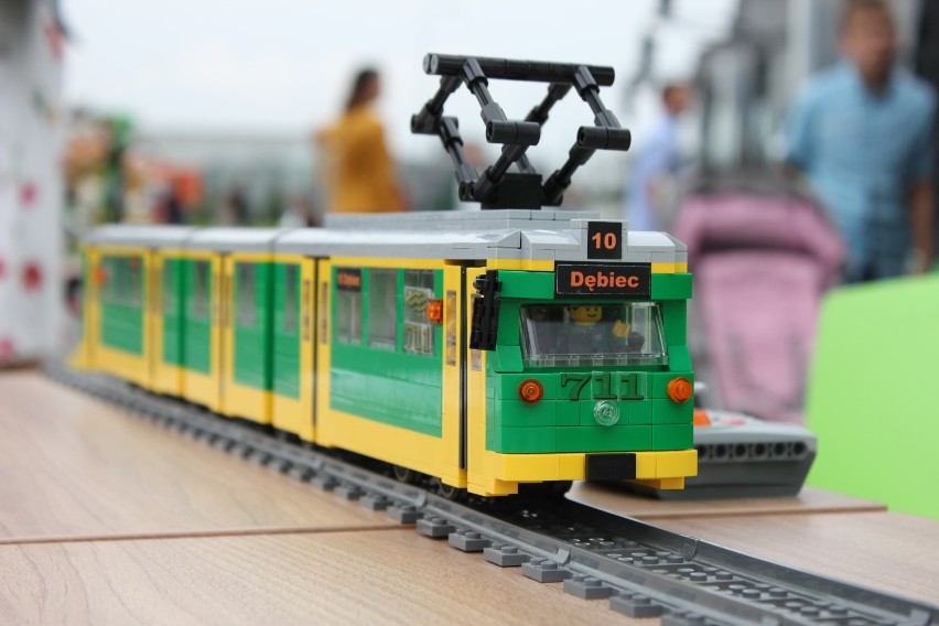 Tramwaj MPK Poznań z klocków Lego [ZDJĘCIA]