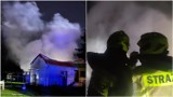 Pożar budynku gospodarczego w Słupcu. Z ogniem walczyło kilka zastępów straży z Dąbrowy Tarnowskiej i okolicznych jednostek OSP