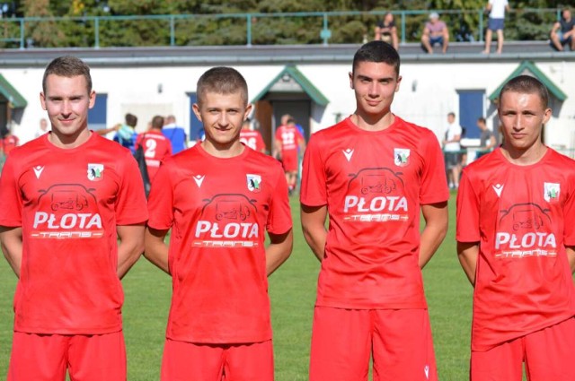 Tobiasz Janiszewski, Mariusz Kościański, Wiktor Andryszak i Sebastian Przygłodzki