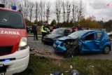 Wypadek w Wodzisławiu Śl.: Pięć osób trafiło do szpitala [ZDJĘCIA]
