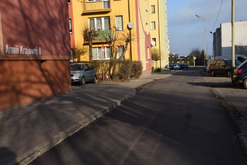 Kłodawa: Nowa nawierzchnia na ulicy Grzymskiego i Armii Krajowej