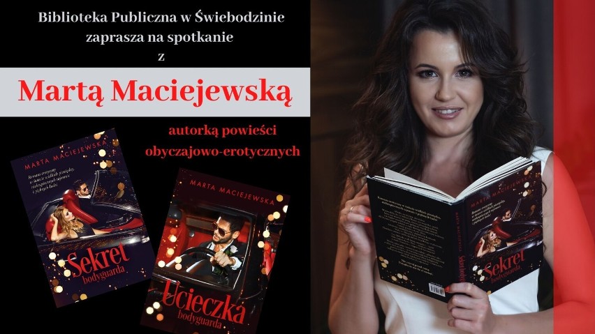 22 października odbędzie się spotkanie z Martą Maciejewską.