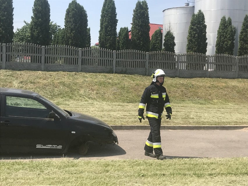 Strażacy z OSP Korycin pocięli samochód. Wszystko w ramach...