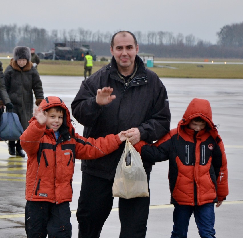 Uchodźcy z ukraińskiego Donbasu 13 stycznia wylądowali w...