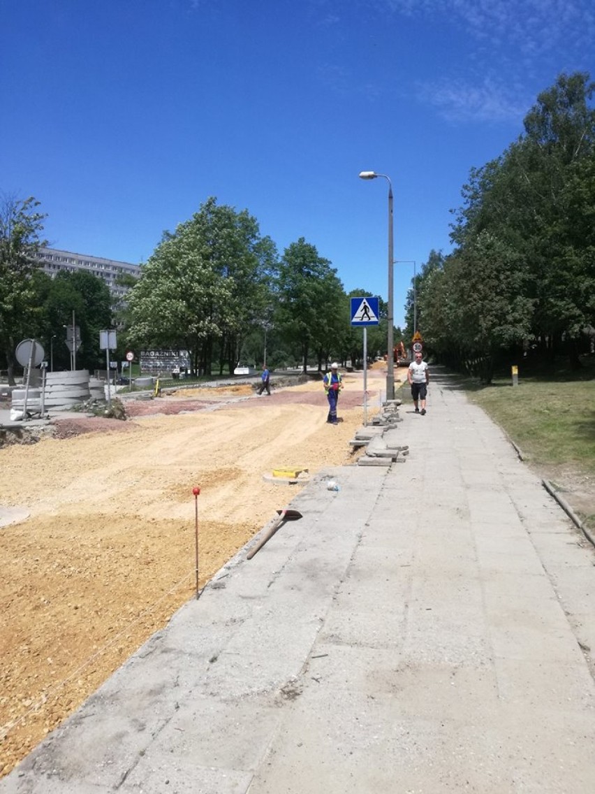 Ulica Mazowiecka w Jastrzębiu: nowy etap prac