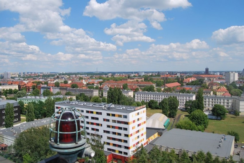 Panorama Poznania z dachu DS Eskulap