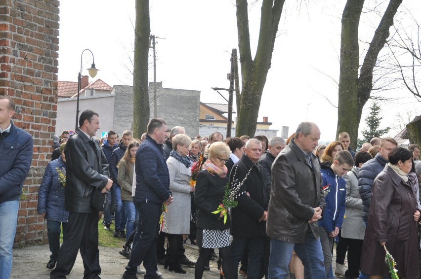 Procesja z palmami i wprowadzenie ikony Matki Bożej...