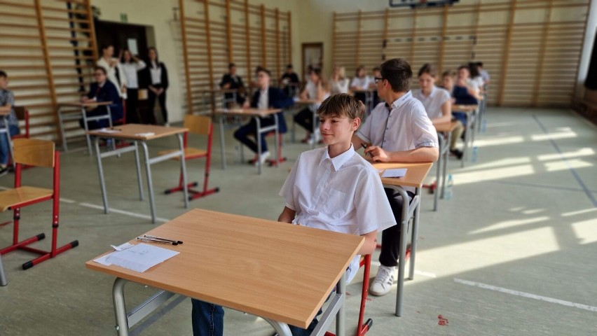 Egzamin ósmoklasisty w Szkole Podstawowej nr 4 w Strzelcach...