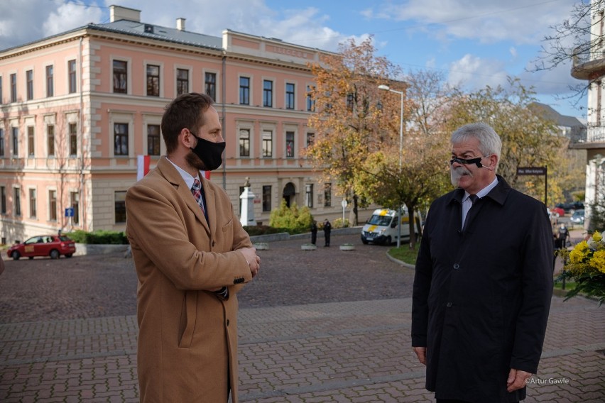 Obchody 102. rocznicy odzyskania przez Tarnów niepodległości skromne z powodu pandemii [ZDJĘCIA]