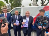 Parlamentarzyści i samorządowcy z województwa i powiatu mówili we Włoszczowie o "Polskim Ładzie" (ZDJĘCIA)