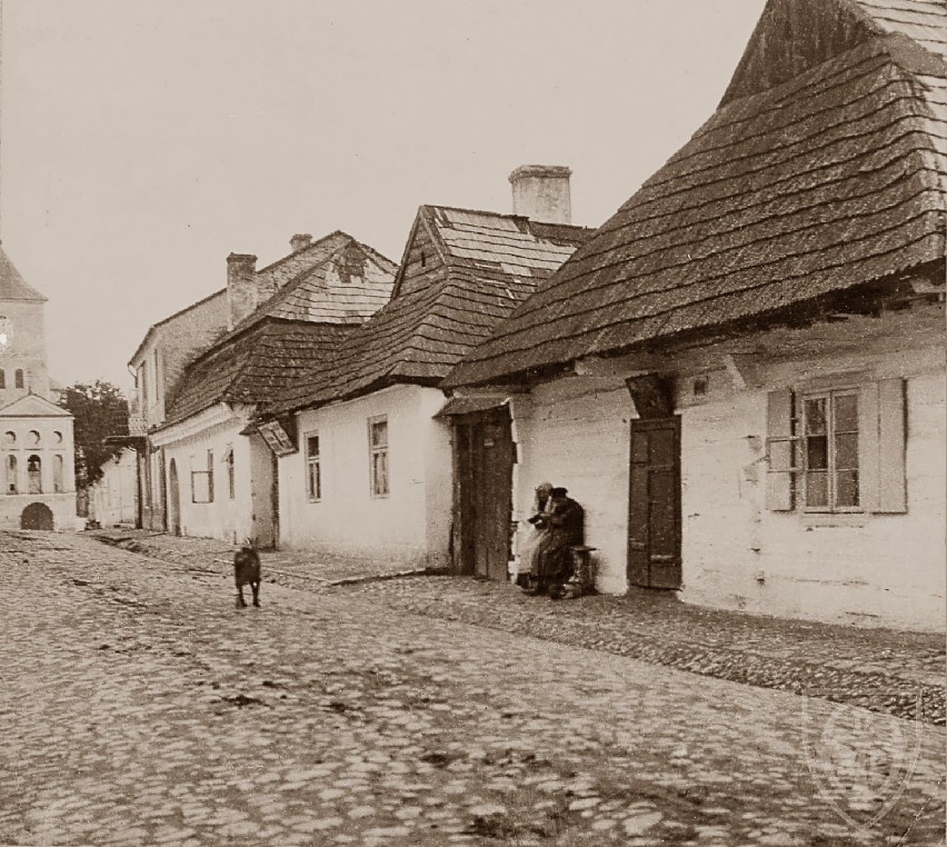 Ulica Kościelna lata 1895-1905.