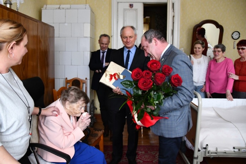 Witkowo: 106. urodziny pani Aleksandry Wesołowskiej - najstarszej mieszkanki gminy