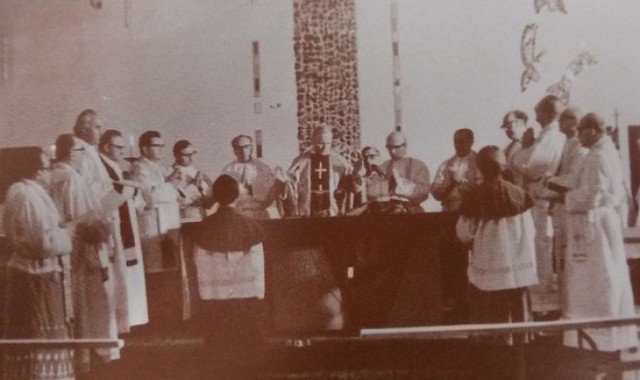 Dzieje Roju - msza św. w Roju z udziałem Karola Wojtyły