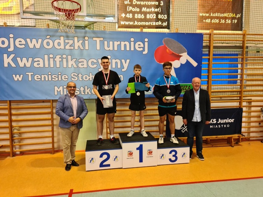 Eliminacje do Grand Prix Polski odbyły się w Miastku. Dobry start tenisistów z UKS Junior Miastko