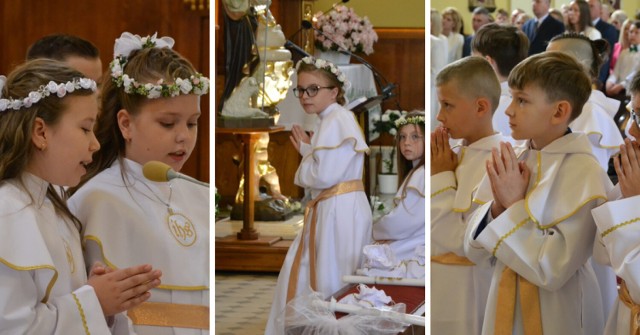 W kościele św. Wojciecha w Kikole odbyła się uroczystość Pierwszej Komunii Świętej