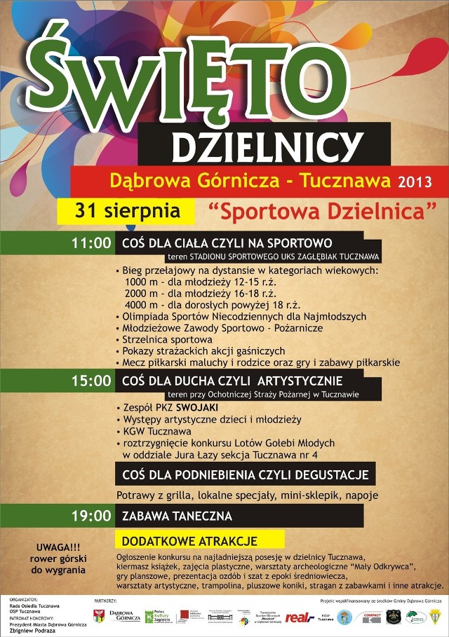 Tucznawa święto dzielnicy 2013: program