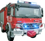 Płonął samochód pozostawiony na nieużytkach w Lisewie Malborskim