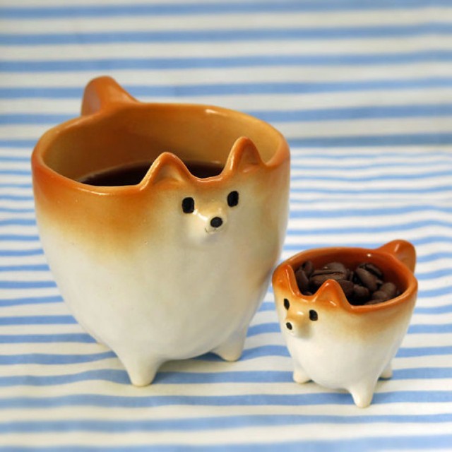 Ceramiczne figurki Shiba Inu hitem sieci. Co sądzicie?