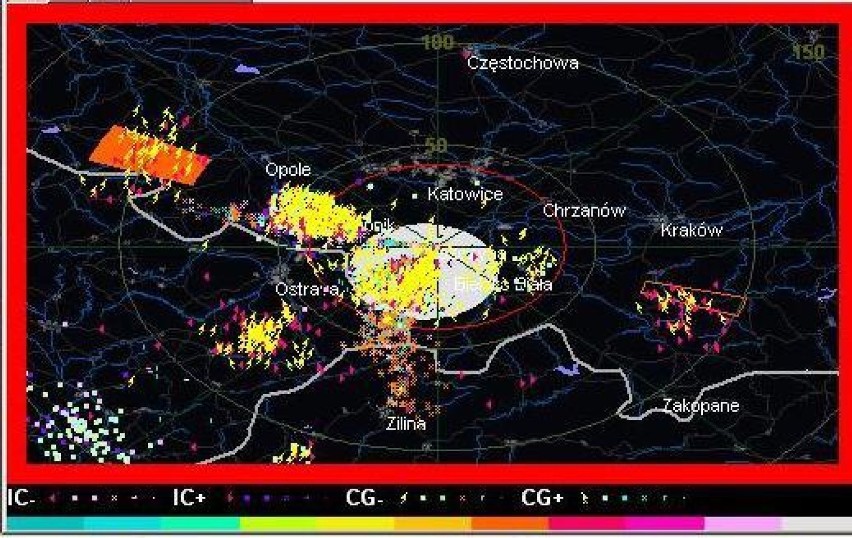 Detektor burzowy w Goczałkowicach-Zdroju