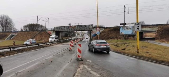 Remont DK91 w Częstochowie. Ważny zjazd został najpierw zamknięty, a potem otwarty