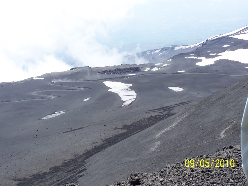 Etna - obok Wezuwiusza najbardziej znany czynny wulkan Europy