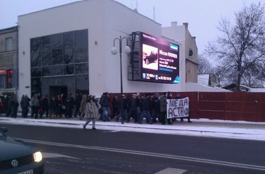Chełm też protestuje przeciwko ACTA