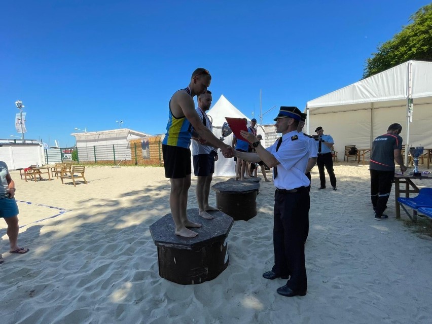 VI Mistrzostwa woj. pomorskiego w piłce siatkowej plażowej „O Puchar Pomorskiego Komendanta Wojewódzkiego PSP w Gdańsku” obyły się na plaży w Pucku