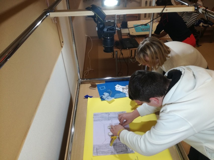 Uczniowie Szkoły Podstawowej nr 1 w Koluszkach uczyli się animacji poklatkowej